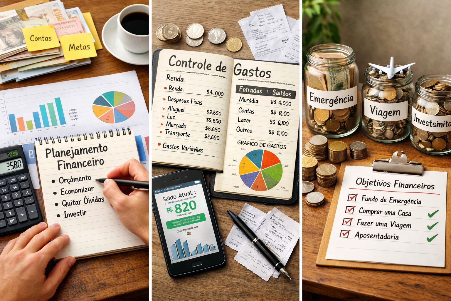 financias e controle financeiro